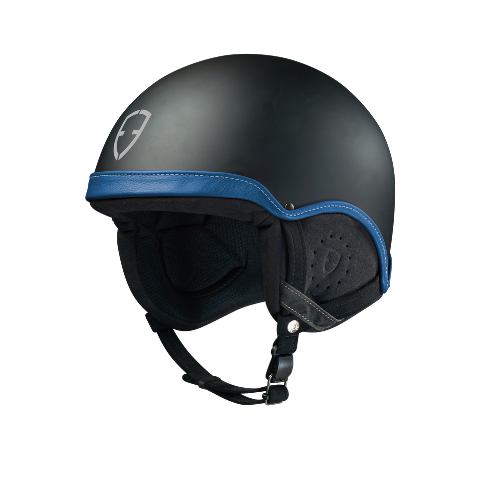 Casque de ski Egide Ino de couleur indigo vue face 3/4