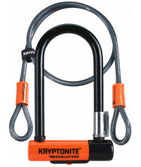 KRYPTONITE EVOLUTION MINI-7 SCHLOSS MIT KRYPTOFLEX-KABEL